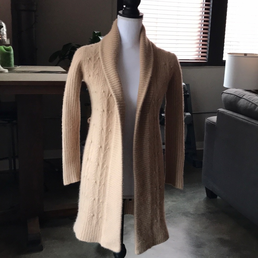 Ann Taylor Loft Wool Beige Sweater - Picture 6 of 6